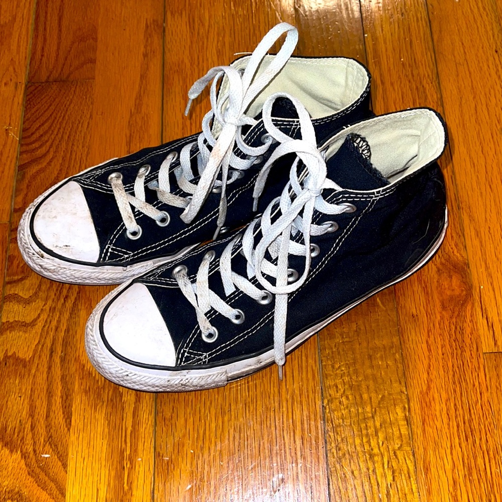 Black Converse High Tops 8